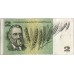 AUSTRALIA 1967 . TWO 2 DOLLARS BANKNOTE . COOMBS/RANDALL